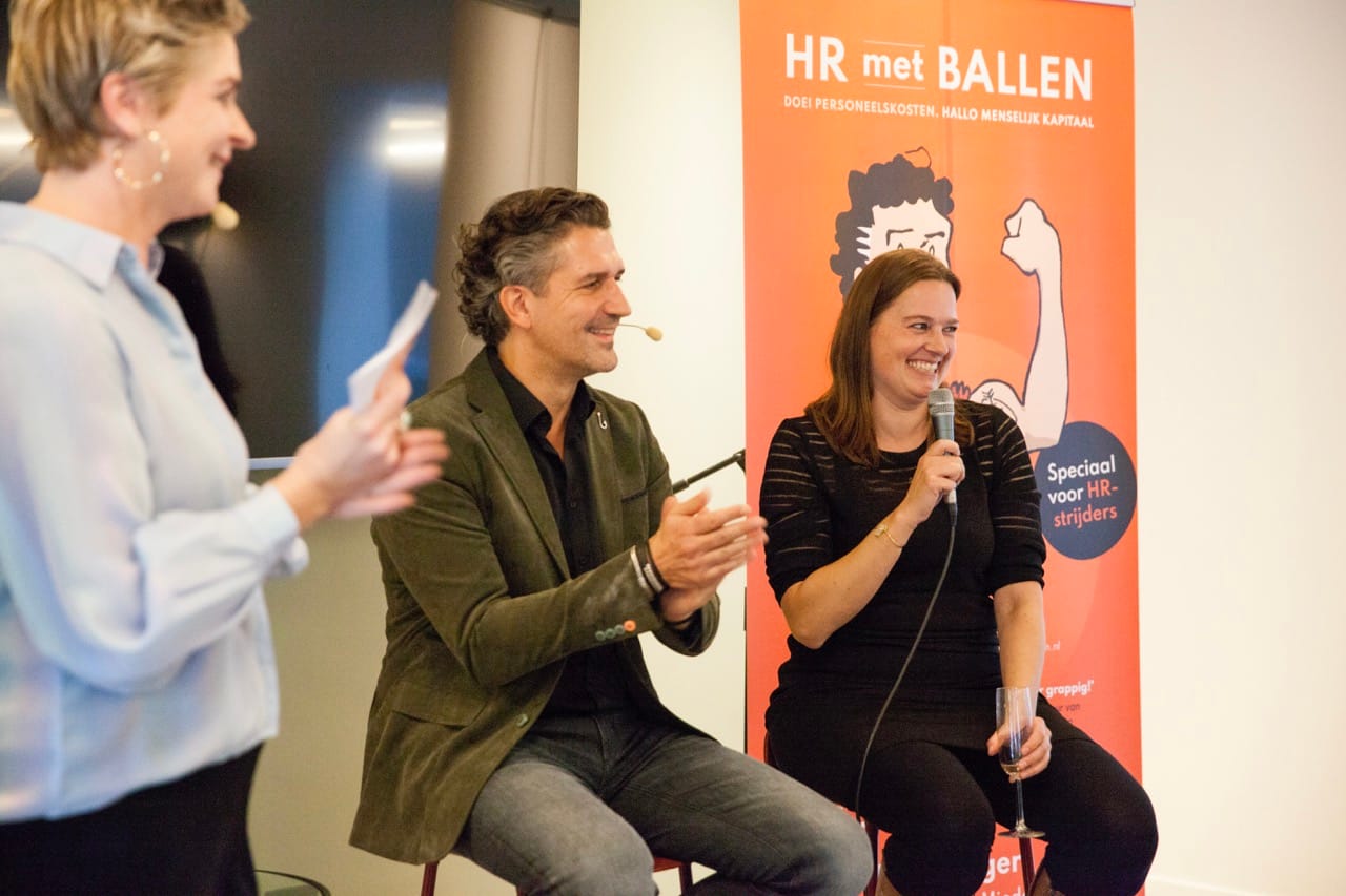 HR met ballen lanceringsfeest